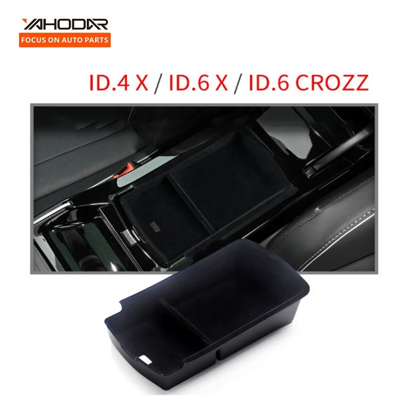 Hot Sale Car Armrest Storage Box for VW ID4X ID6X ID6 CROZZ Delicate and Designed for Auto Interior Accessories