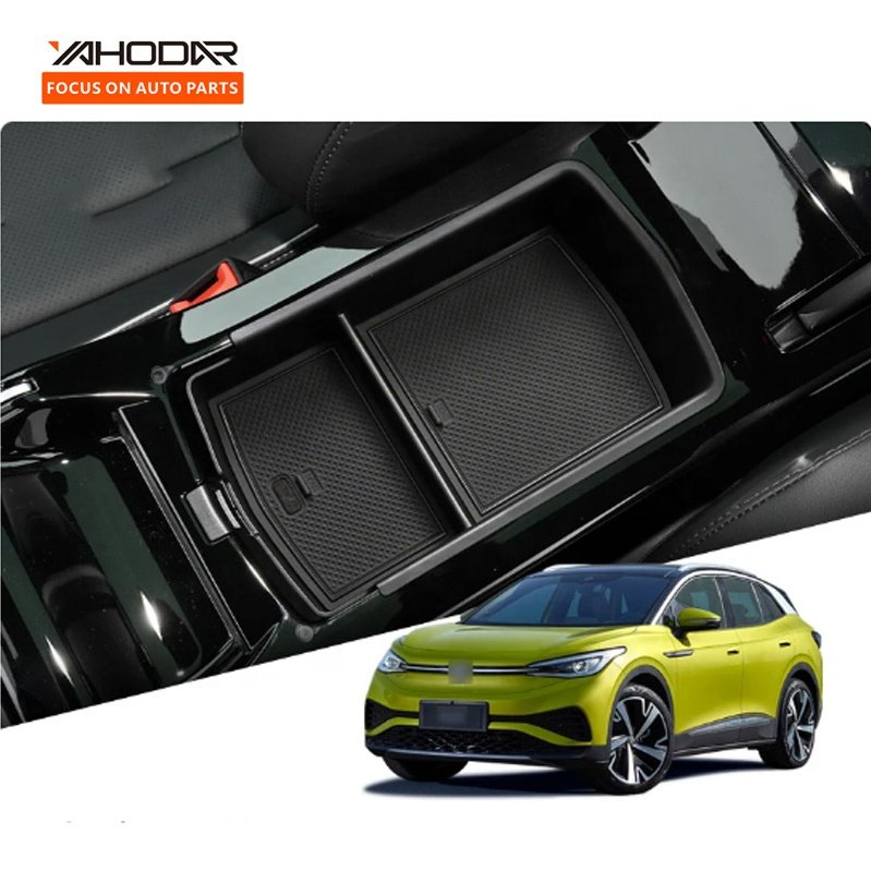 Hot Sale Car Armrest Storage Box for VW ID4X ID6X ID6 CROZZ Delicate and Designed for Auto Interior Accessories