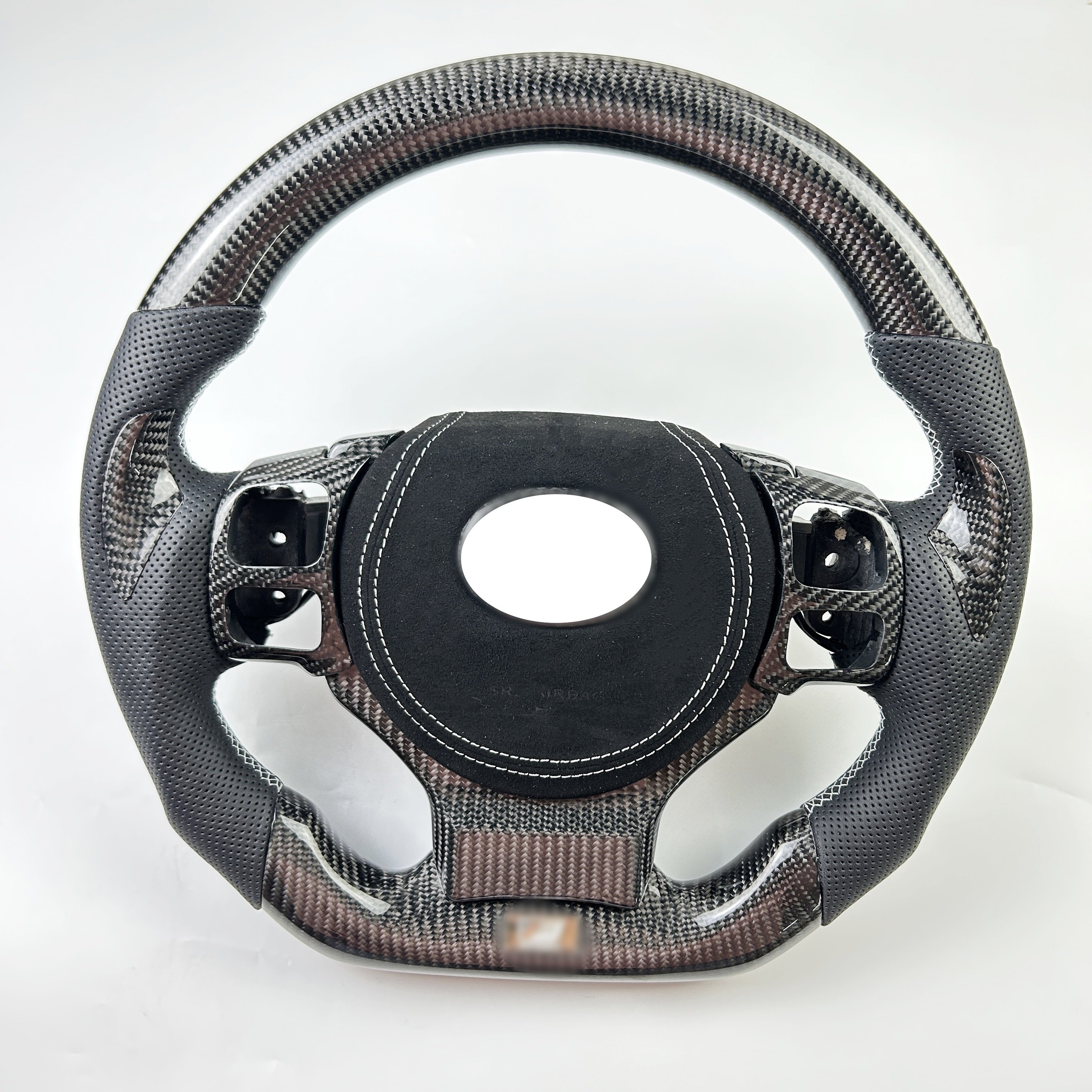 Customized for Lexus ES TC RX ES300 IS250 GS350 automotive interior accessories perforated leather carbon fiber steering wheel