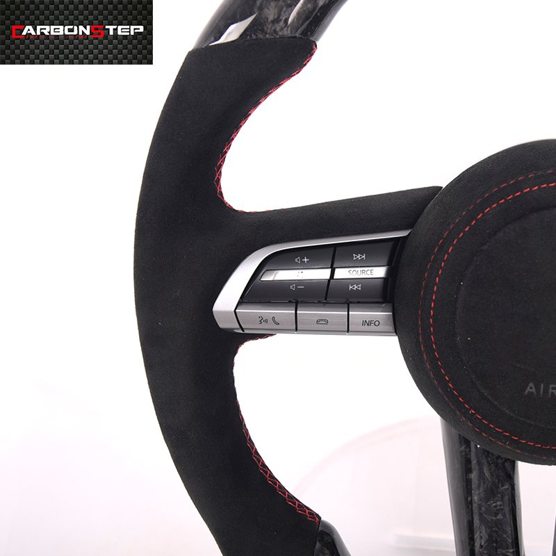 jdm racing racing steering wheel car interior accessories carbon fiber steering wheel for Mazda 3 CX5 Mazda 6 RX8