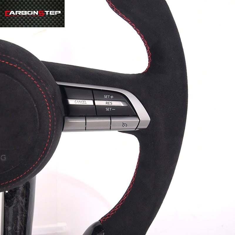 jdm racing racing steering wheel car interior accessories carbon fiber steering wheel for Mazda 3 CX5 Mazda 6 RX8