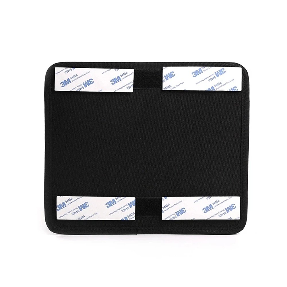 For Land Rover Defender 90 110 130 2009-2018 Black Cotton Car Armrest Box Organizer Storage Bag Auto Accessories
