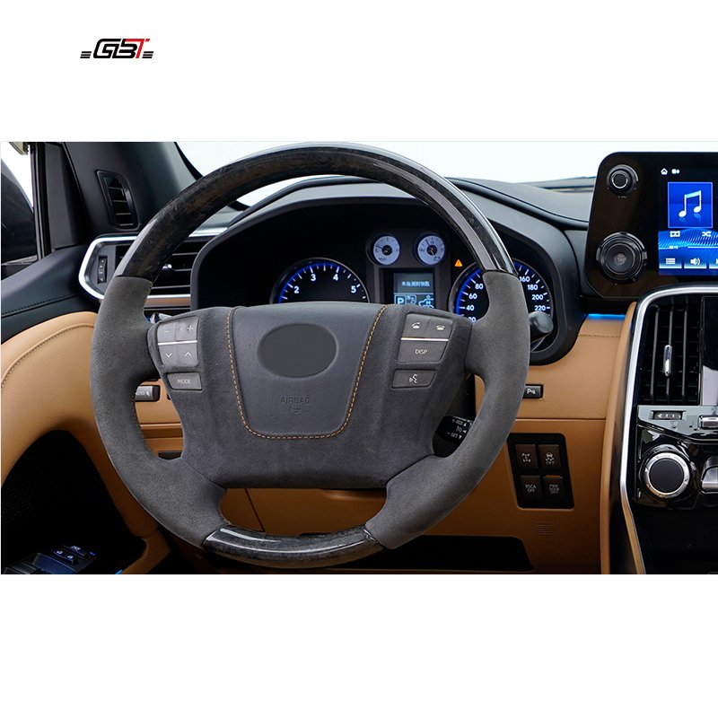 GBT LX570 to LX600 Center Armrest Box Steering Wheel Door Panel Facelift Kit for Lexus LX570 Model Interior Upgrade Bodykit