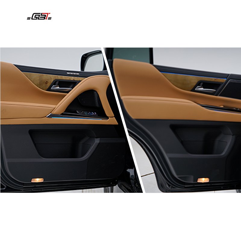 GBT LX570 to LX600 Center Armrest Box Steering Wheel Door Panel Facelift Kit for Lexus LX570 Model Interior Upgrade Bodykit