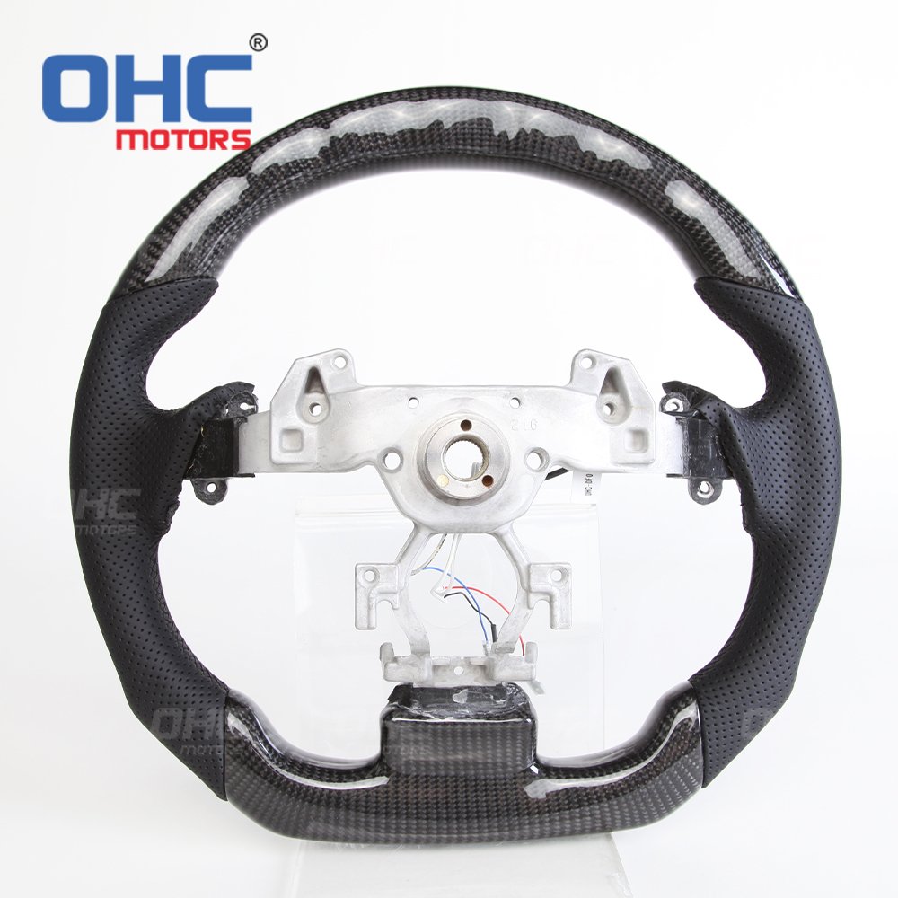 2008 g37 coupe steering wheel for infiniti g37 led real carbon fiber steering wheel ohc motors
