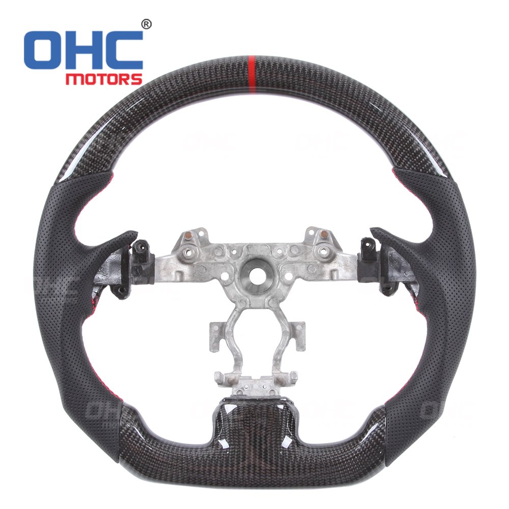 2008 g37 coupe steering wheel for infiniti g37 led real carbon fiber steering wheel ohc motors