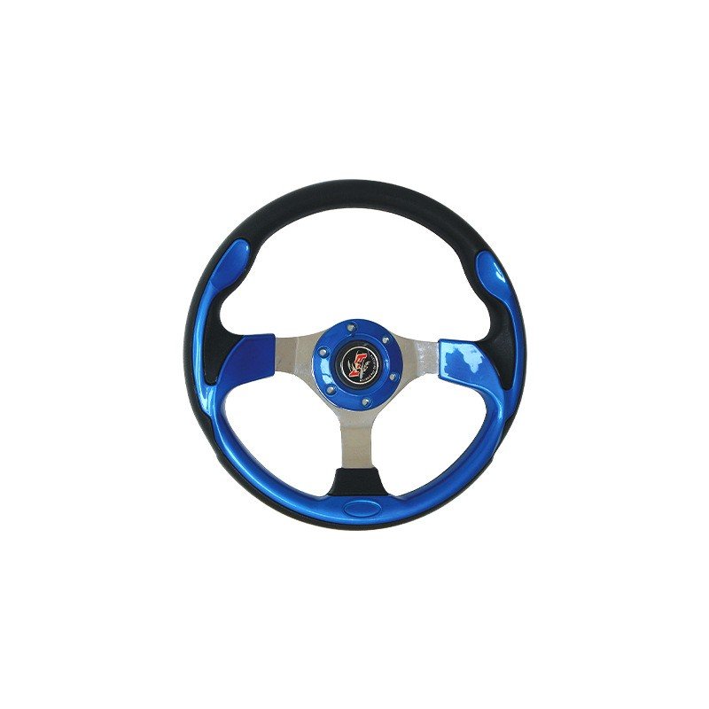 High Quality Plastic Steel Material DIA 320MM Injection Moulding Process Racing Car Steering Wheel