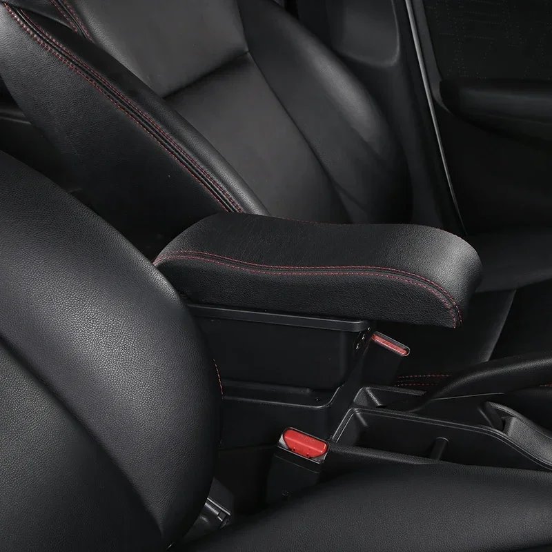 TONC Elevate Your 2018 Kia Rio with a Custom Armrest Console - USB Charging and Cup Holder