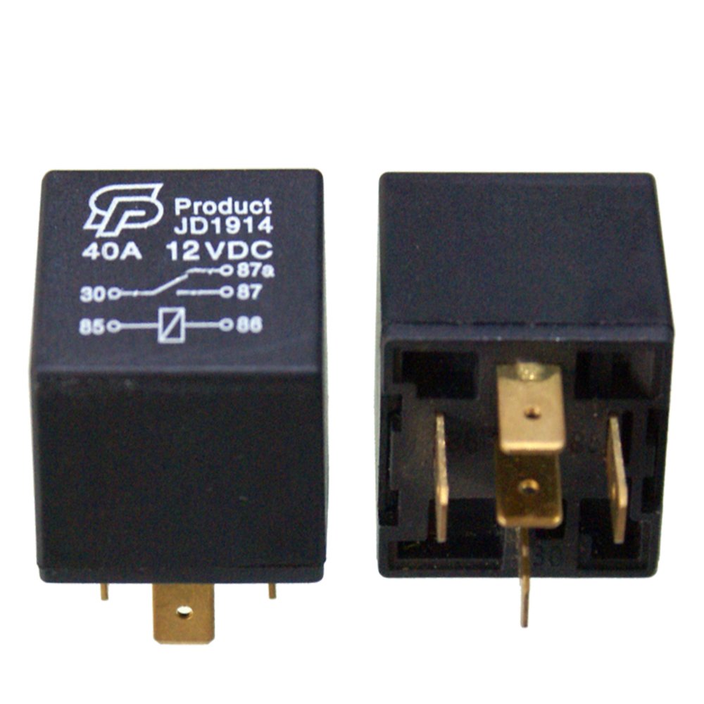 Automotive Car Relay 28x28x25.5mm (4 or 5 Pins) Universal 60A Rated Isolation Current 12V 24V 40A Car Relay