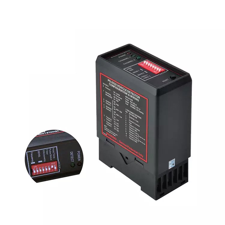 Factory Direct Sell PD-232 PD-234 Auto Inductive Car Access Detection AC220V Dual Channel Inductive Car Vehicle Loop Detector