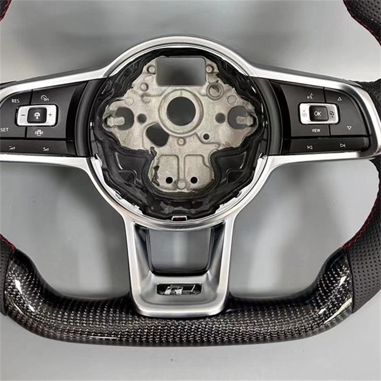 Carbon fiber leather sports steering wheel quality suitable modified car steering wheel