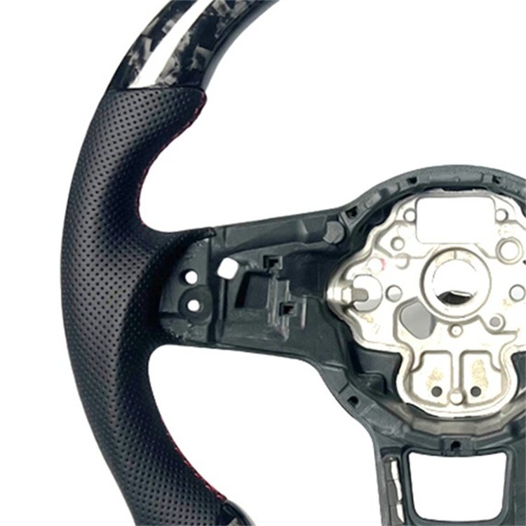 Carbon fiber leather sports steering wheel quality suitable modified car steering wheel