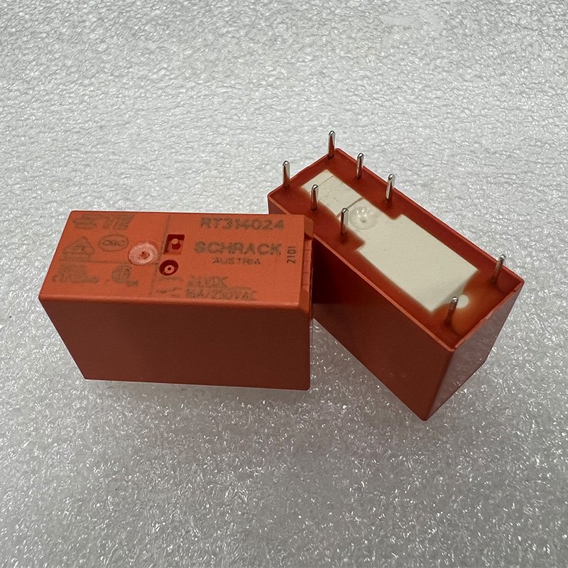 TE RT314024 RELAY GEN PURPOSE SPDT 16A 24V Made in Austria New and Original in Stock