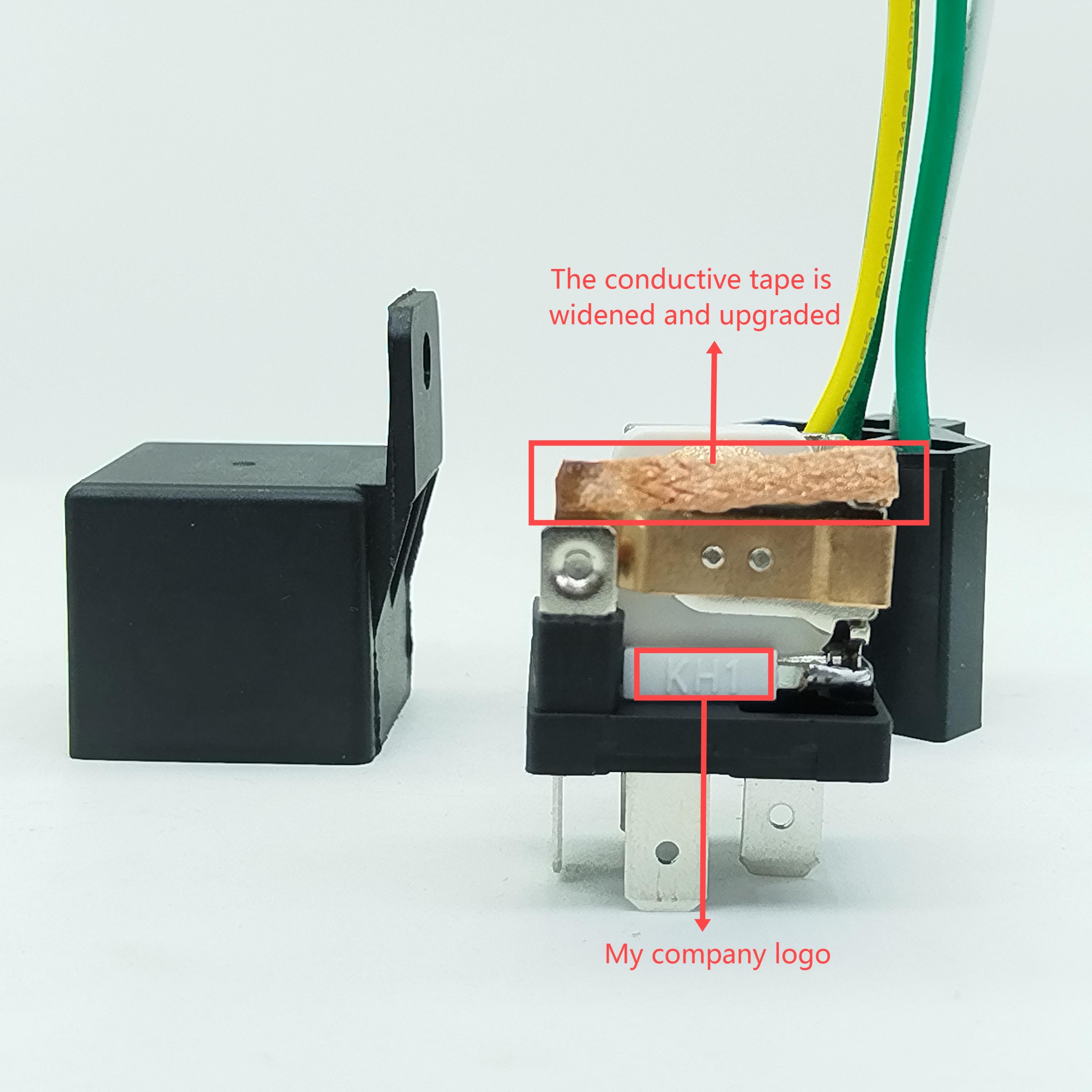 Hot Sale 12V 40A Electric Car Relay and Socket Connector for Auto 12v