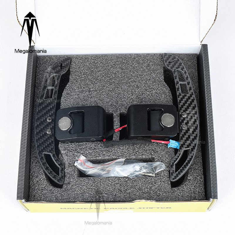 Custom Carbon Fiber Magnetic Paddle Shifts For BMW F30 F34 F35 F32 F33 F36 F36 F82 F80 F83 M Steering Wheel Paddle Shifter