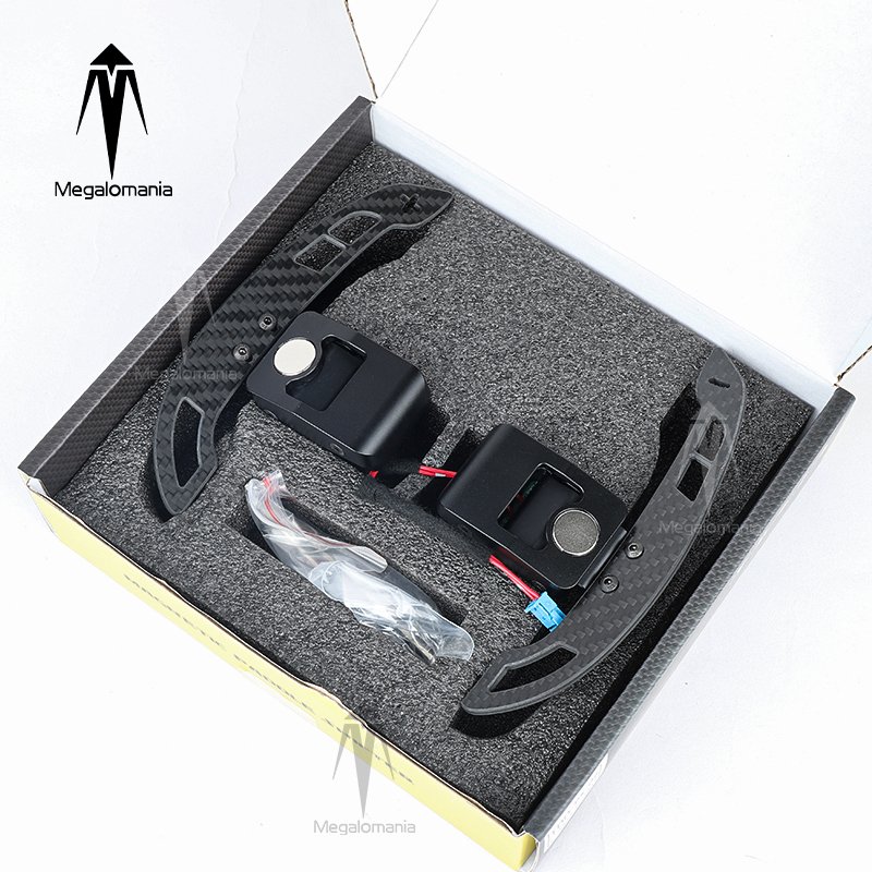 Custom Carbon Fiber Magnetic Paddle Shifts For BMW F30 F34 F35 F32 F33 F36 F36 F82 F80 F83 M Steering Wheel Paddle Shifter