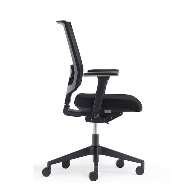 Swivel Modern Office Chair Ergonomic Leather Executive Office Ergonomic Mesh Chair With Arm Rest