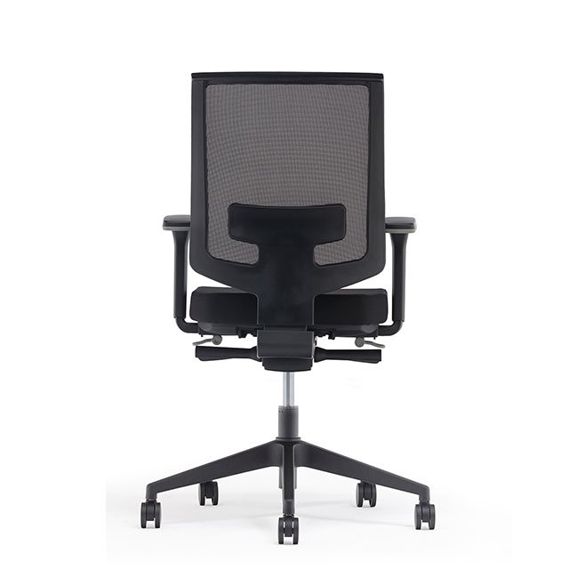 Swivel Modern Office Chair Ergonomic Leather Executive Office Ergonomic Mesh Chair With Arm Rest