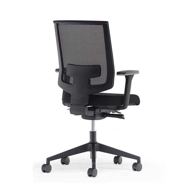 Swivel Modern Office Chair Ergonomic Leather Executive Office Ergonomic Mesh Chair With Arm Rest