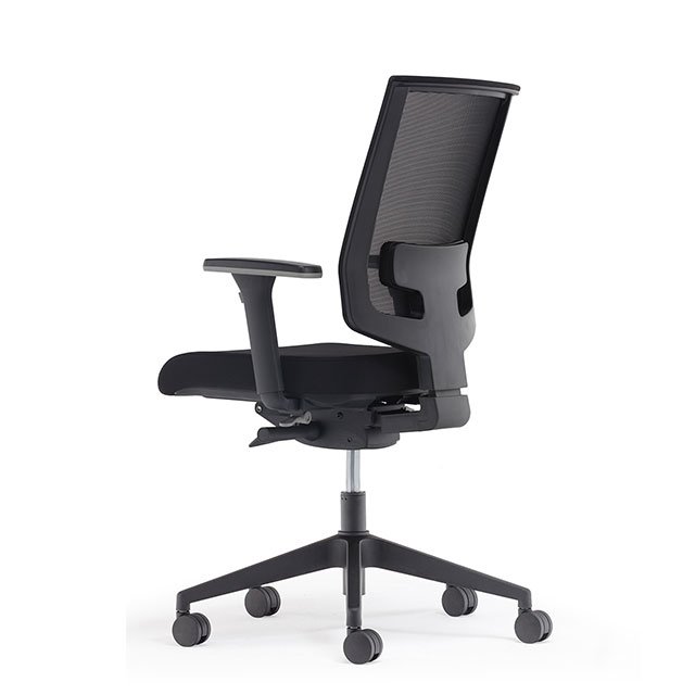 Swivel Modern Office Chair Ergonomic Leather Executive Office Ergonomic Mesh Chair With Arm Rest