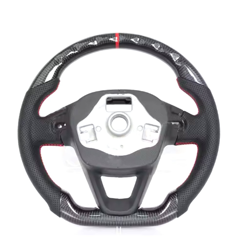 Manufacturer Customized Carbon Steering Wheel For Seat Volant Carbone Volante Cupra 2016 2013~2019