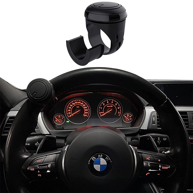Anti-slip Steering Wheel Revolver Spinner Knob Ball Booster Auto Hand Control Car Tool Power Handle