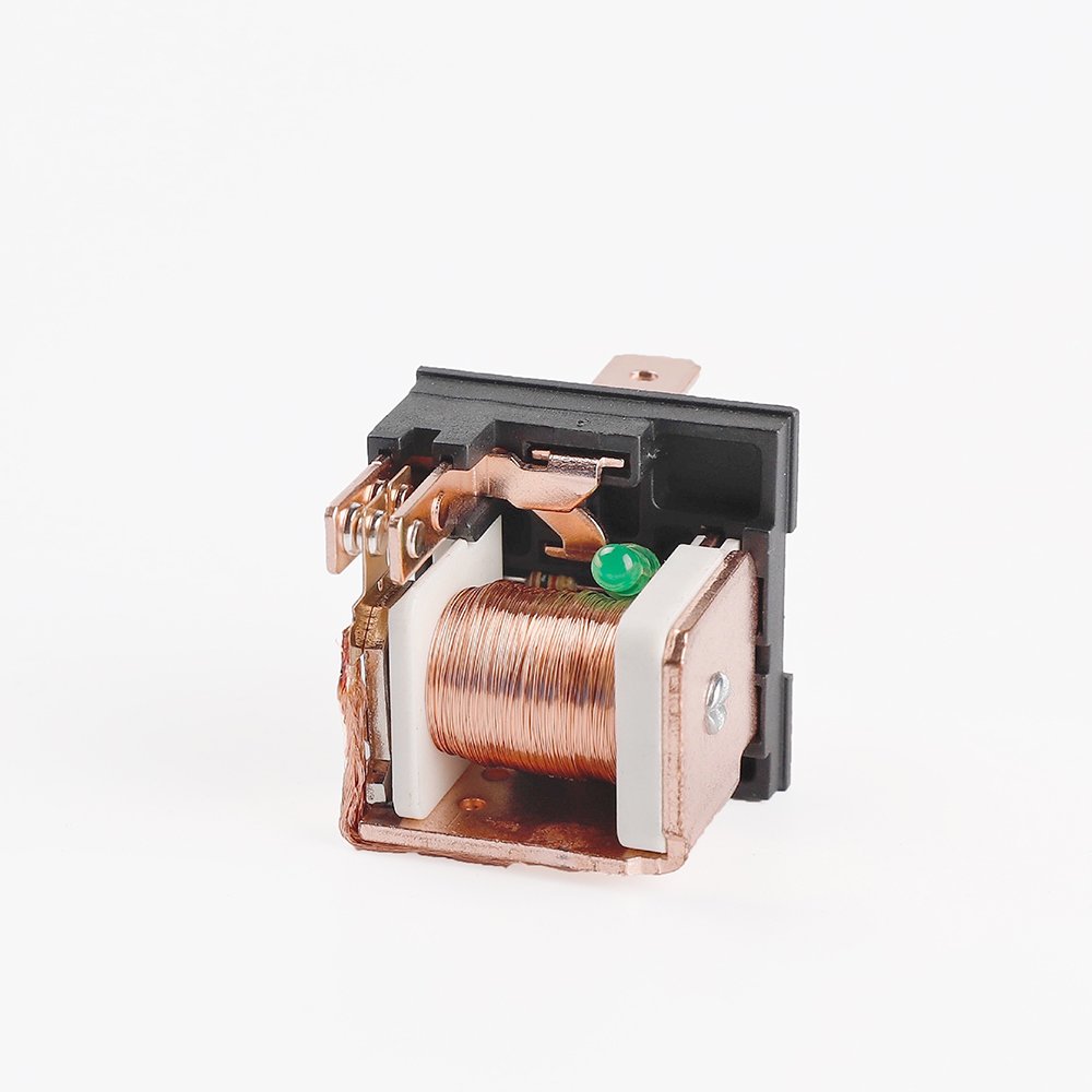 JD1914 Transparent Double Contact 12 Volt Relay 80A 5Pin With Led Relays 24v Auto Headlight Horn Relay