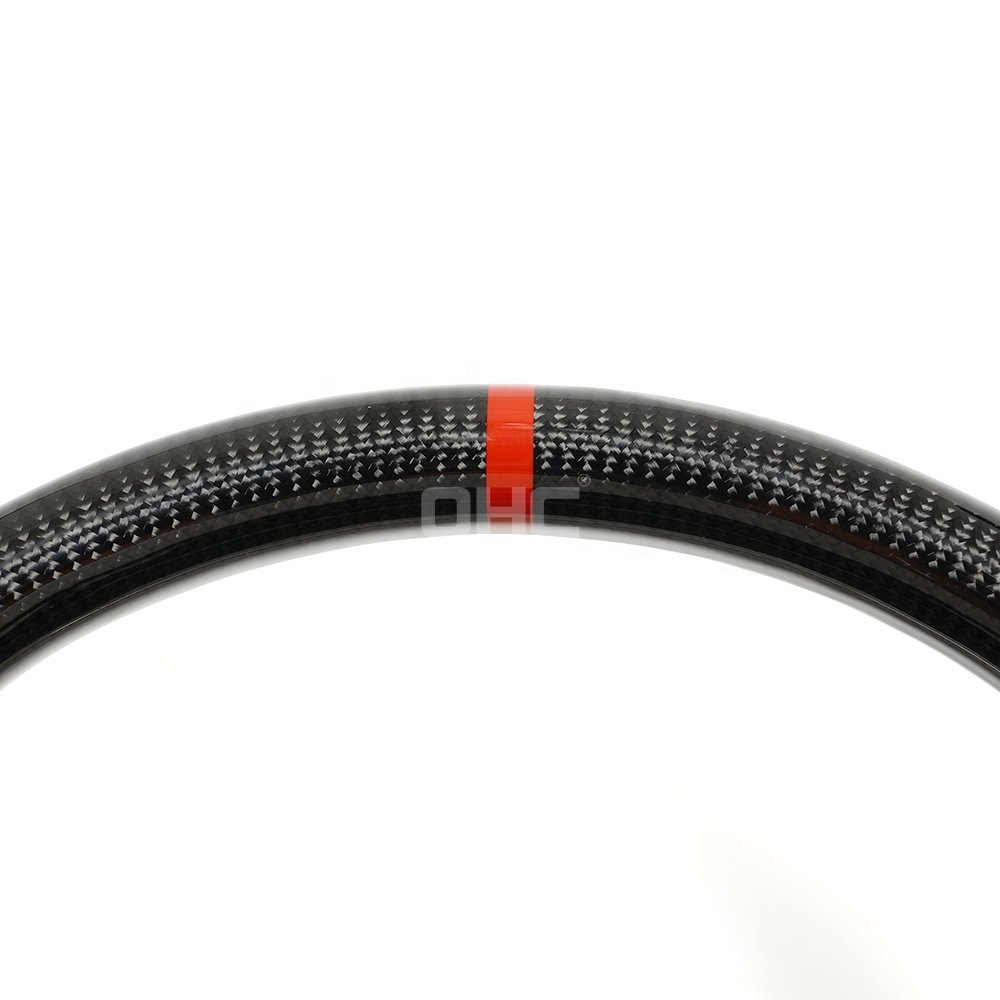 USA Local Stock Carbon Fiber Steering Wheel For Ford F150 Ranger Raptor Carbon Steering Wheel With Paddle Hole 2021 2022 2023