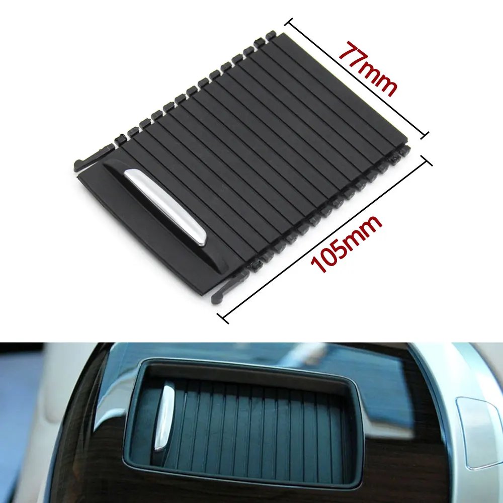 Car Rear Seats Box Water Cup Holder Rolling Curtain Cover Armrest Drink Holder Panel for BMW 7 Series F01 F02 F03 F04 2009-2014