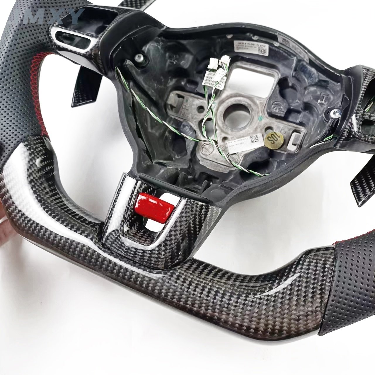 For Volkswagen Golf 6GTI customized car accessories racing sports carbon fiber steering wheel