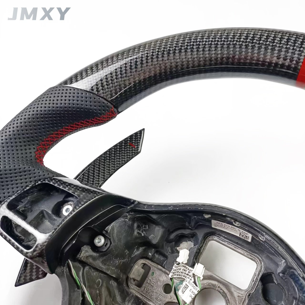 For Volkswagen Golf 6GTI customized car accessories racing sports carbon fiber steering wheel