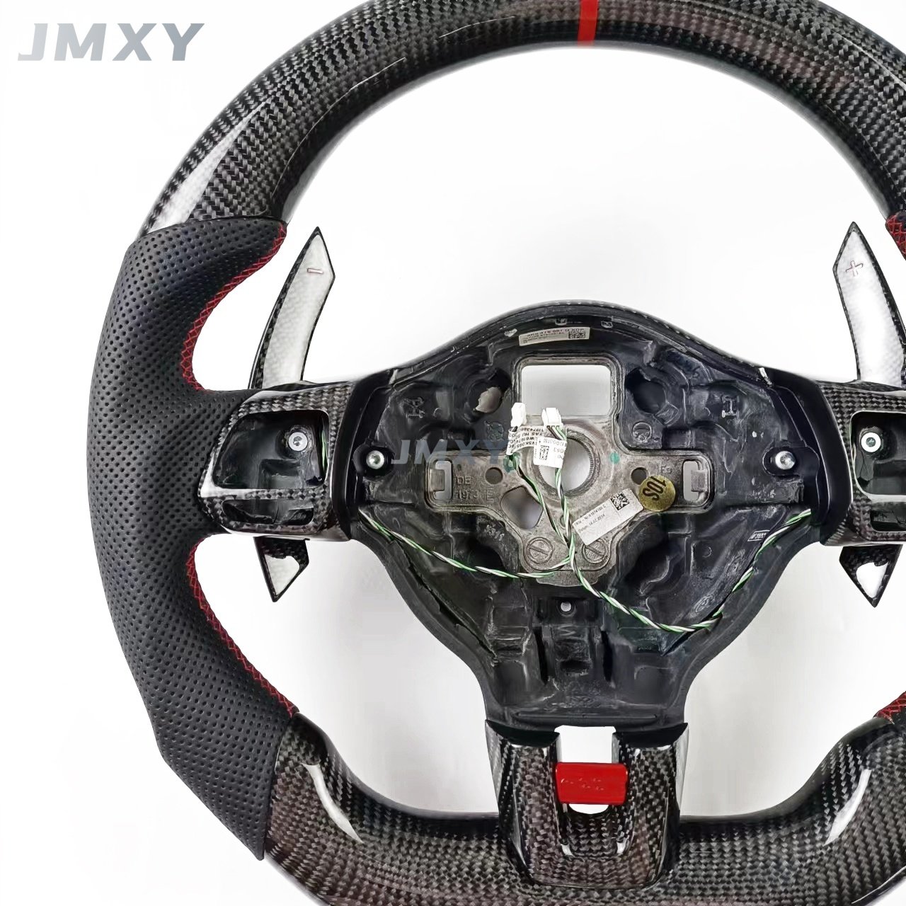 For Volkswagen Golf 6GTI customized car accessories racing sports carbon fiber steering wheel