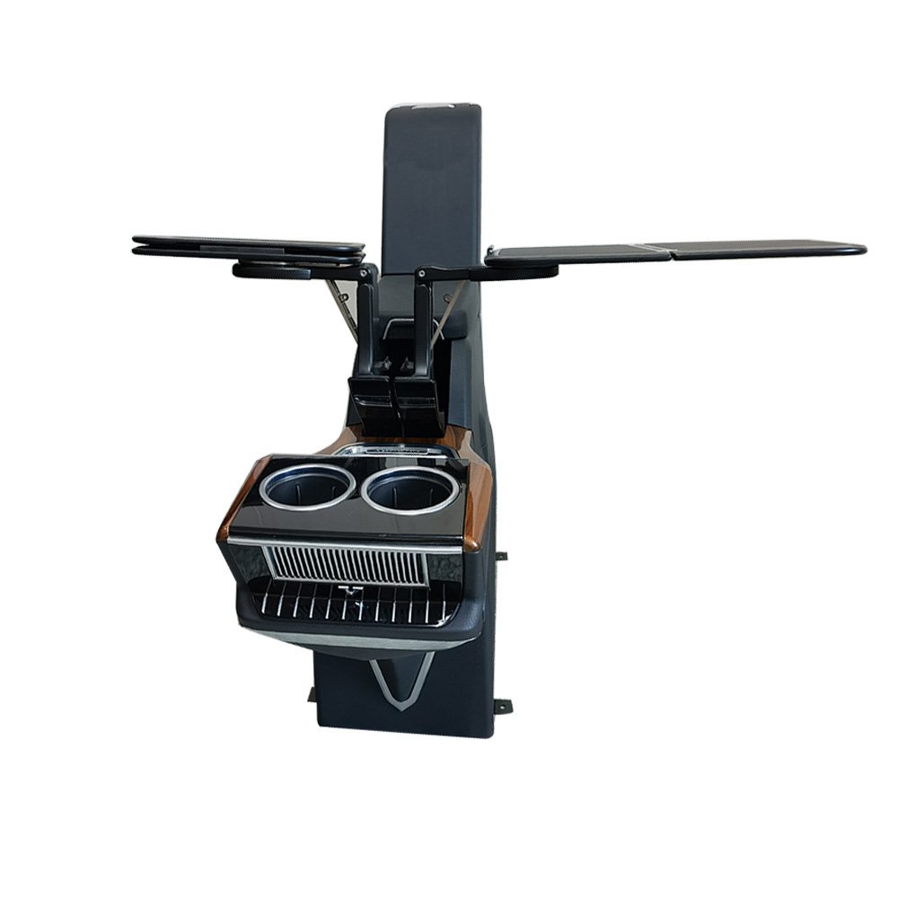 China Manufacturer Custom Luxury VIP Car Conversion Interior Accessories Folding Table With Central Armrest for Vito/v Class