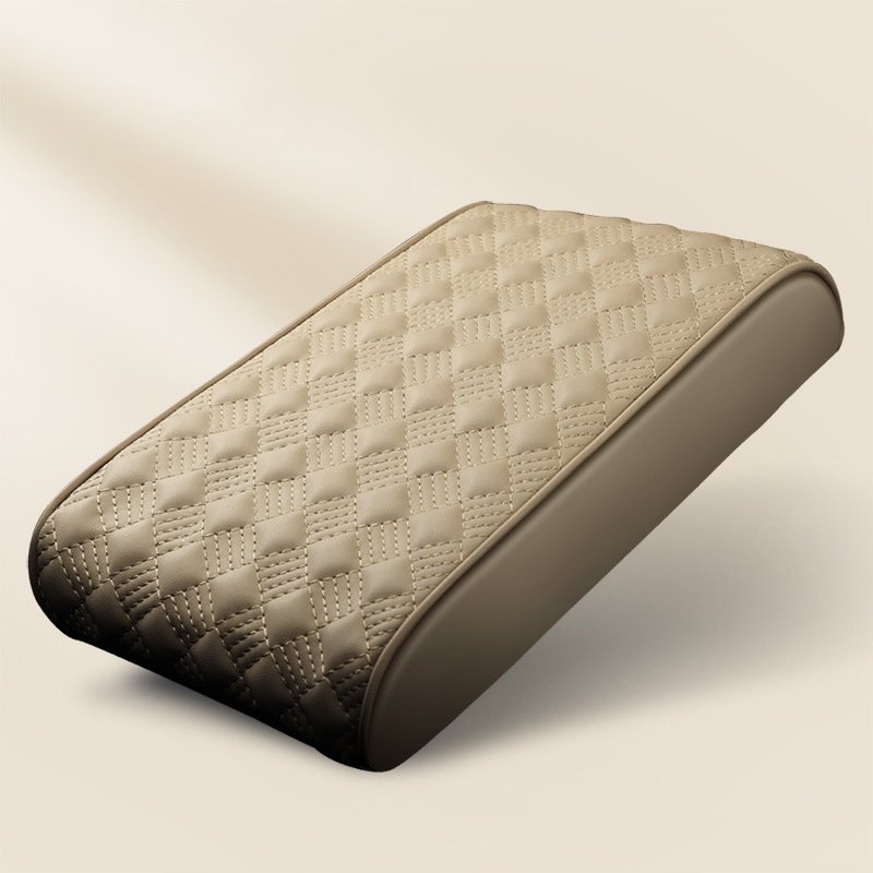 Memory Foam Seat Extender Leather Center Console Elbow Cushion Car Armrest Box for Audi BMW Benz Toyota Honda VW Hyundai