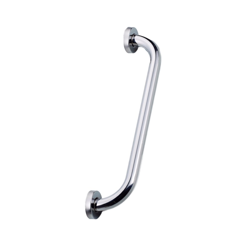 Kensharp High Quality Bathroom Shower Glass Door Handle with Hollow Cap Skidproof Armrest on Wall Stainless Steel Handrail