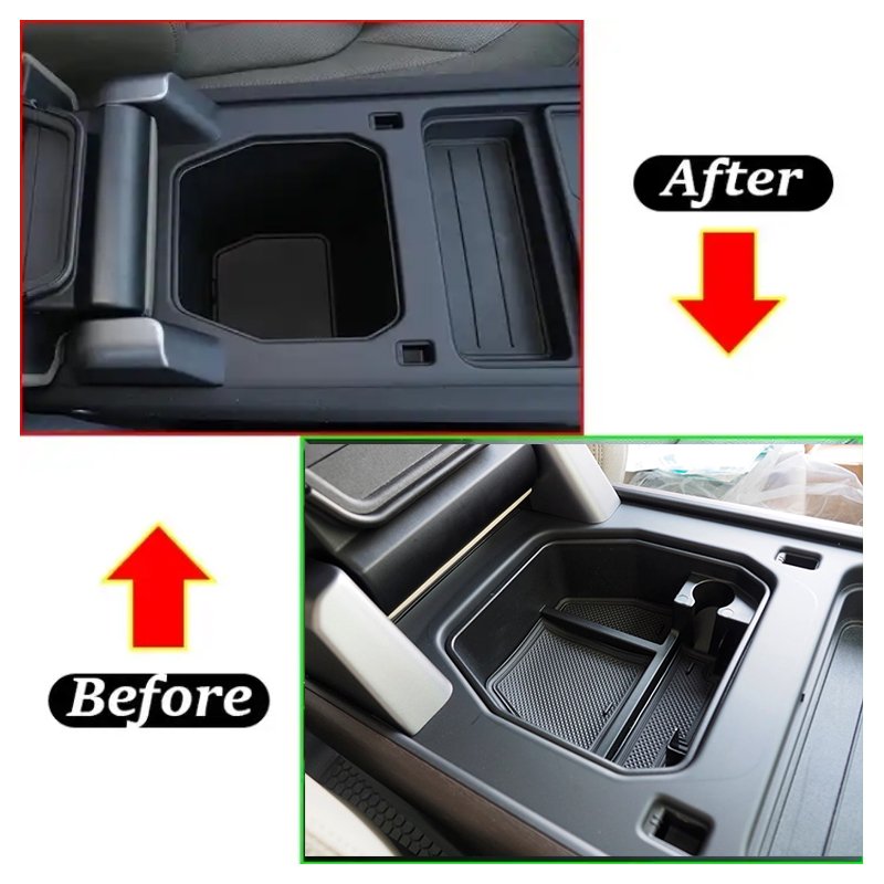 Universal Armrest Box for Land Rover Defender 90 110 L663 Armrest Box for Car Defender Armrest Storage Box