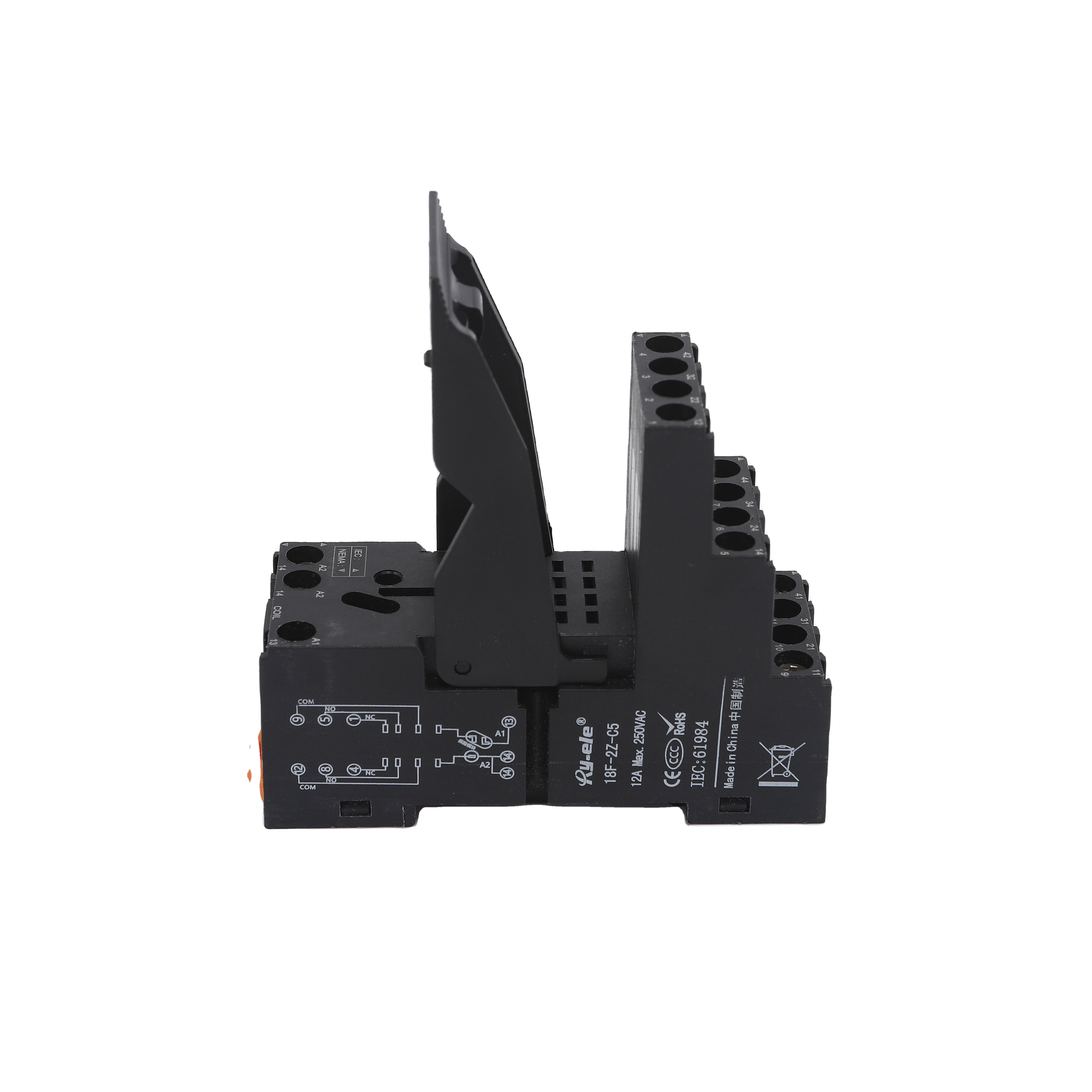 Load Current 8A Relay Socket Slim Relay