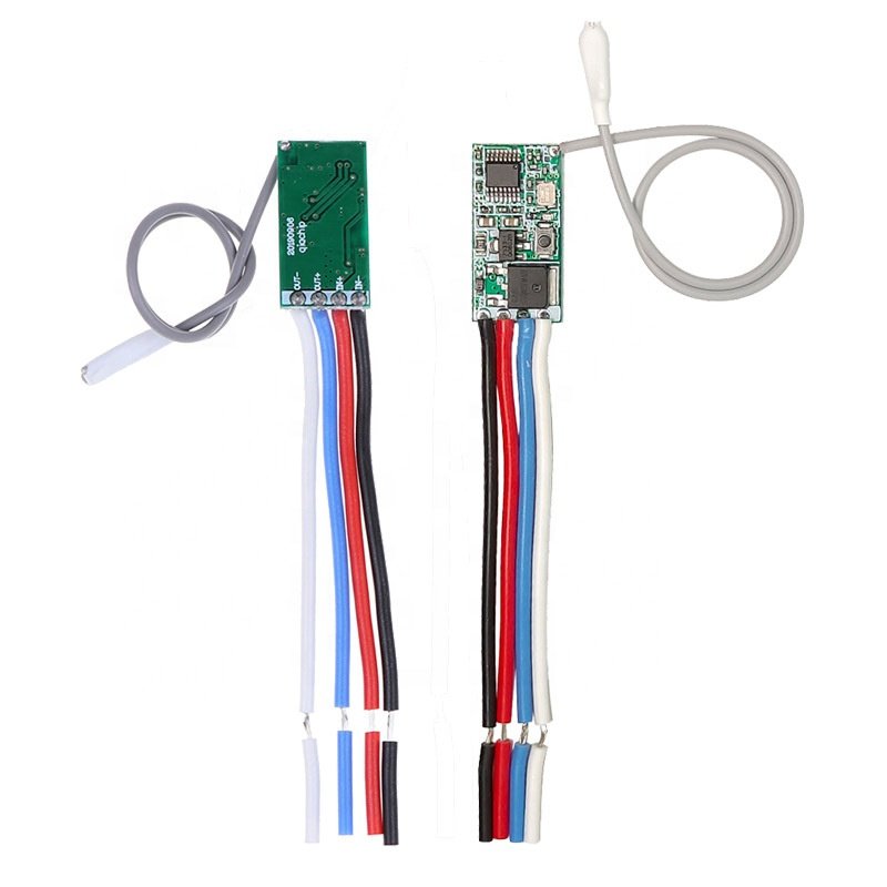 433Mhz DC 12V 24V Universal Wireless Remote Control Switch Mini Size RF Relay Receiver 433.92 Mhz DIY Kit for LED Light