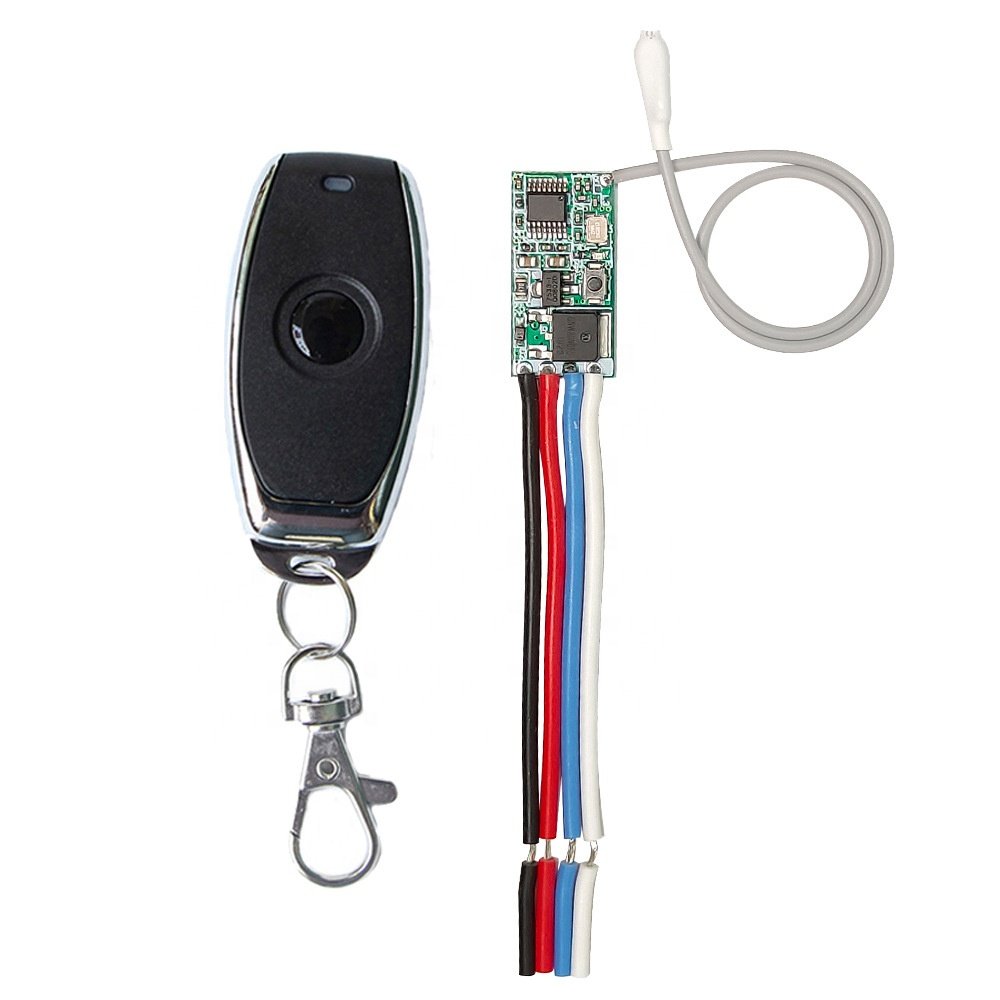 433Mhz DC 12V 24V Universal Wireless Remote Control Switch Mini Size RF Relay Receiver 433.92 Mhz DIY Kit for LED Light