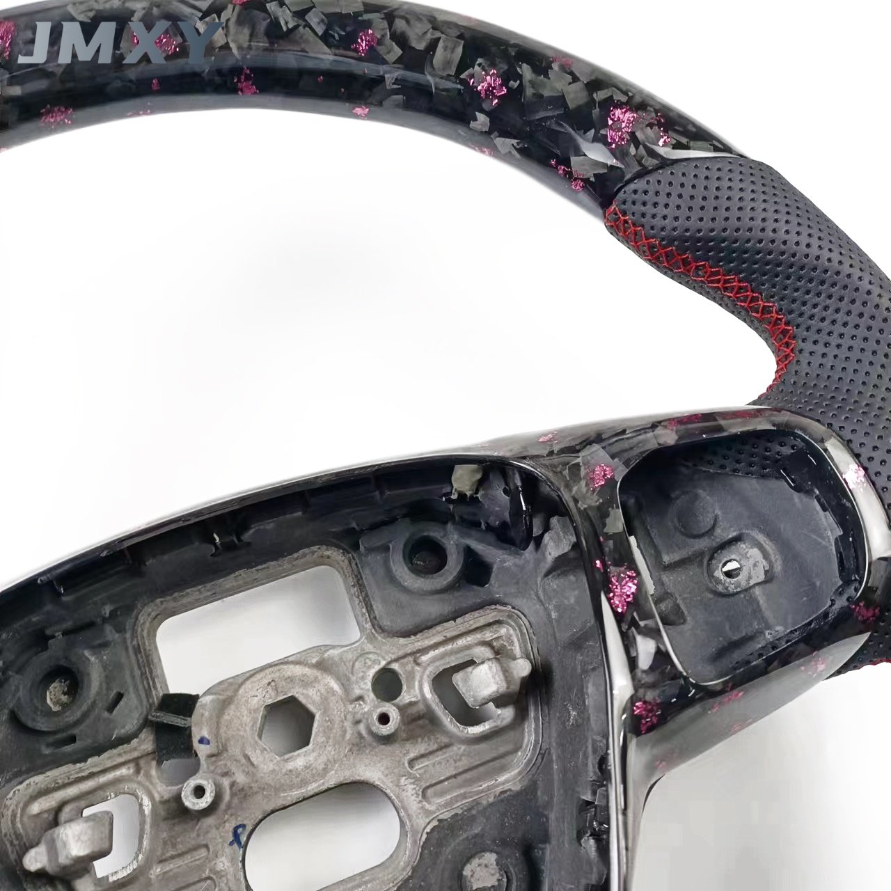 For Ford interior steering wheel customized sports carbon fiber steering wheel is suitable for Ford Focus MK4 MK8