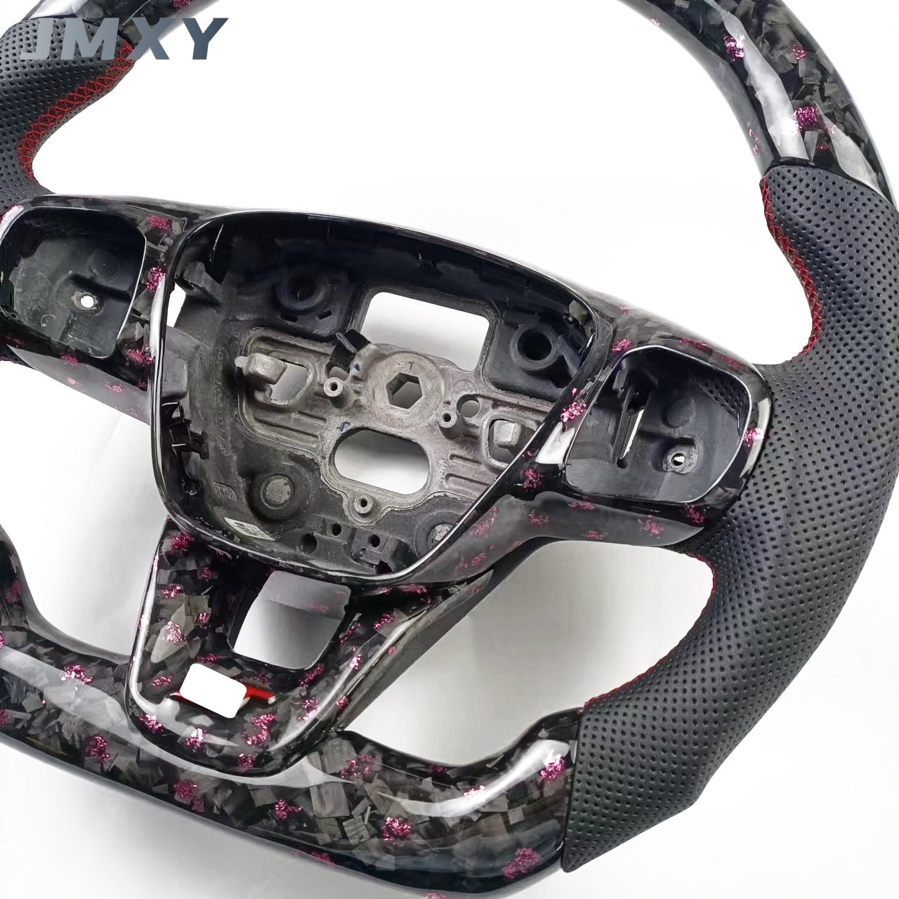 For Ford interior steering wheel customized sports carbon fiber steering wheel is suitable for Ford Focus MK4 MK8