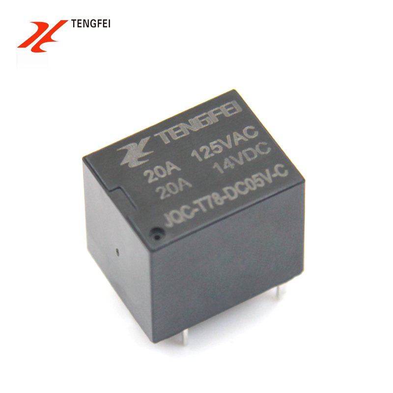 TENGFEI Factory Direct Sale T78 T74 5V 20A 125VAC 5 Pin Auto Relays