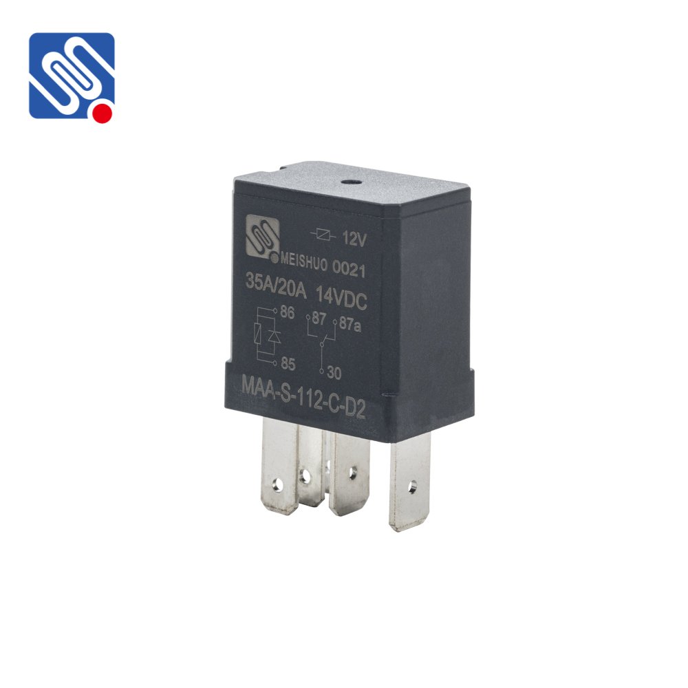 Meishuo MAA-S-112-C-D2 Automotive Relay 12V Relay 35A 12Vdc 5Pins Relays for Cars