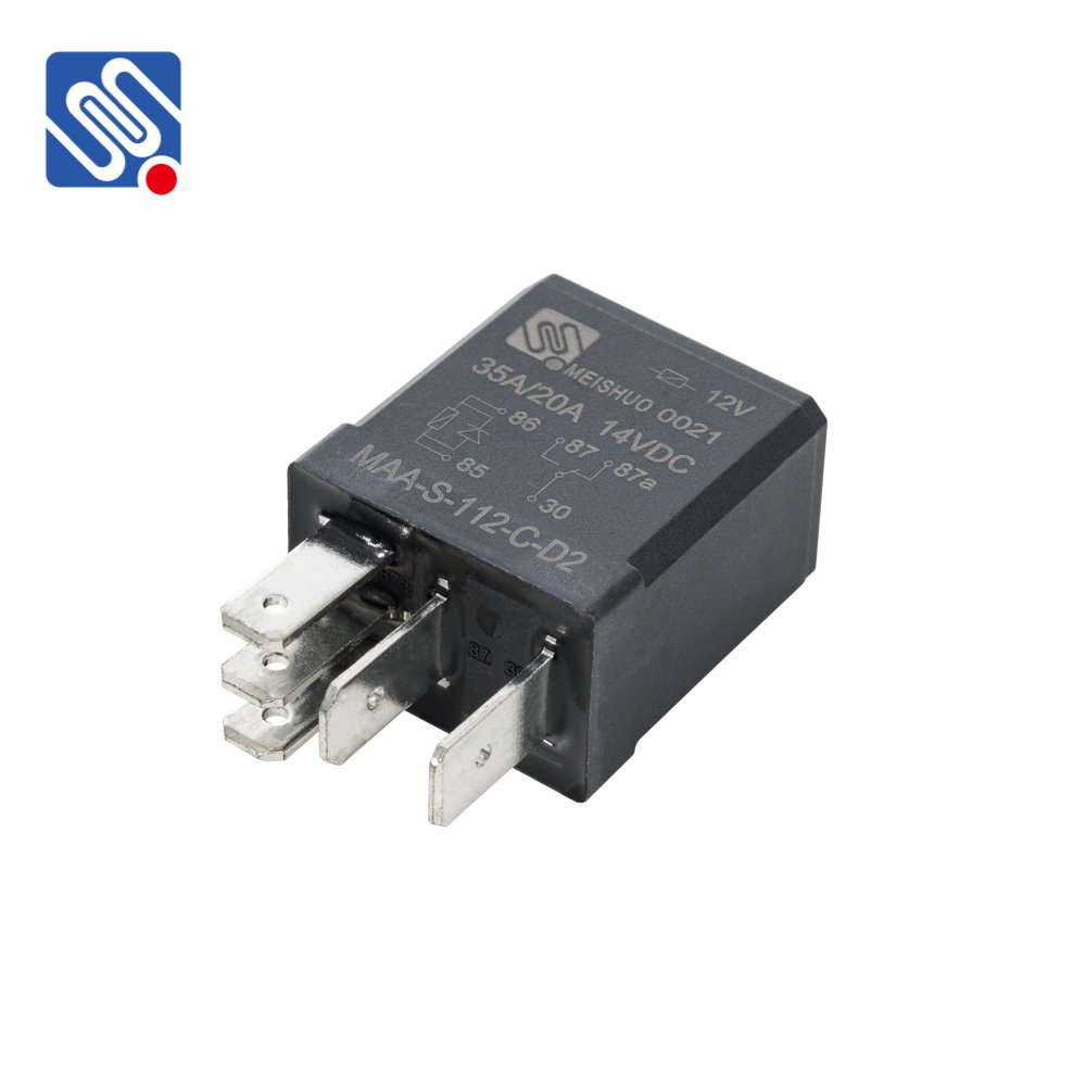 Meishuo MAA-S-112-C-D2 Automotive Relay 12V Relay 35A 12Vdc 5Pins Relays for Cars
