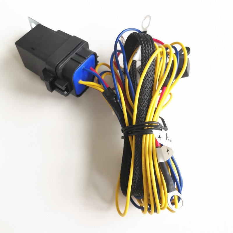 Factory Manufacturer Factory Customized Automotive 4Pin Relay Car Electronic Light Wire Cable Harness