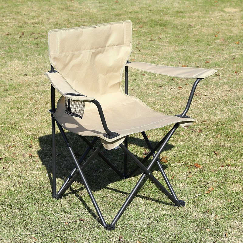 Jetshark Outdoor Portable Stool Picnic Aluminium Alloy Armrests Chair Fishing Art Sketch Camping Folding Chair