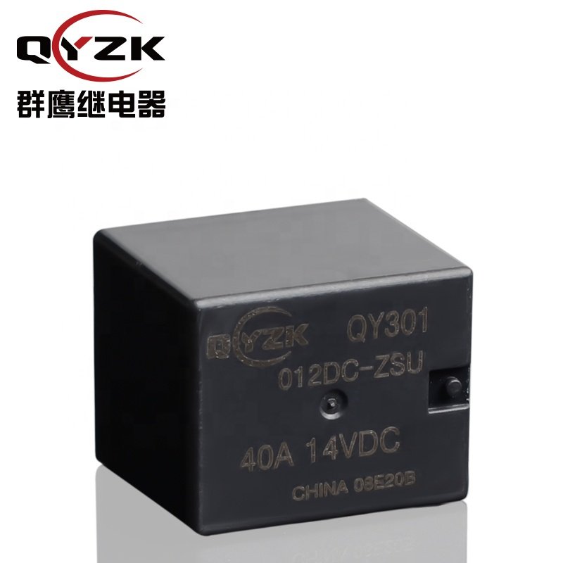 Horn Relay 12VDC SPDT (1 Form C) Rating Load 40A 14VDC Rele 7-Pin 1.6W American Style Alternative to Automotive Relay