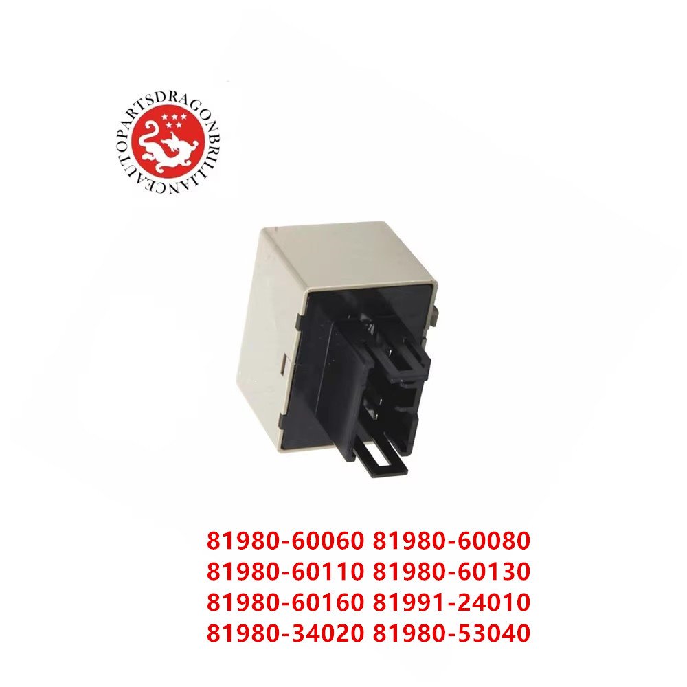 Engine Car LED Flasher Relay 81980-60060 81980-60080 81980-60110 81980-60130 81980-60160 81991-24010 81980-34020 81980-53040