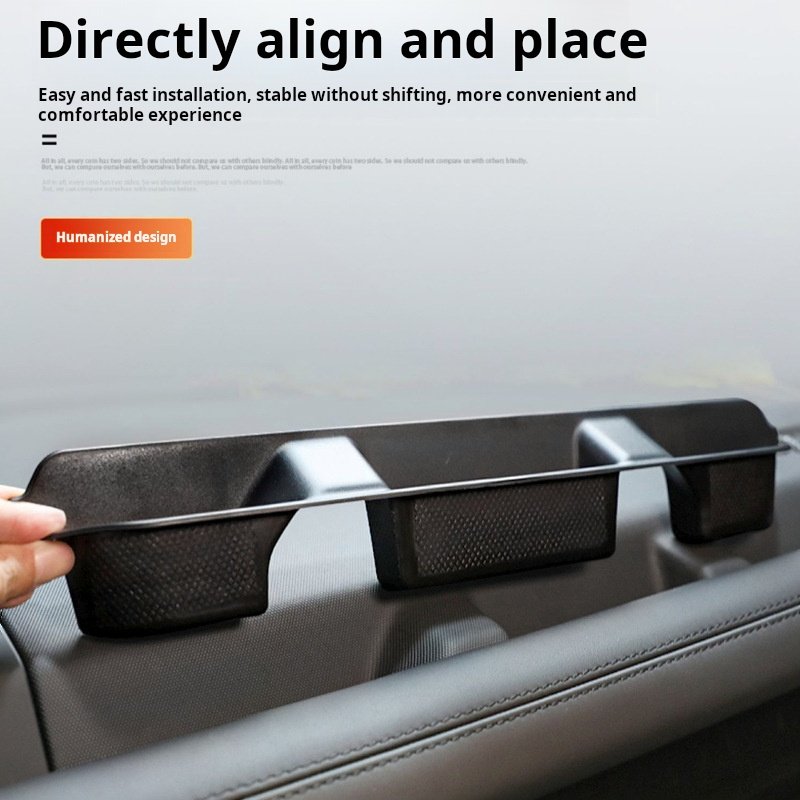 Land Rover Defender Copilot Armrest Storage Box Made of Durable ABS Material for Inside Use