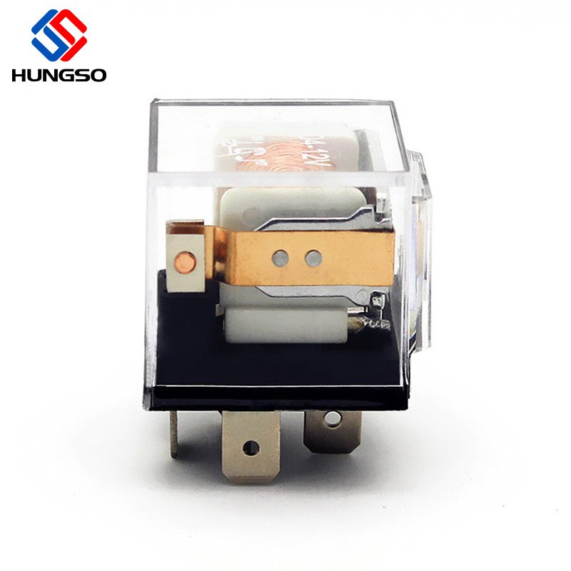 Transparent SPDT 1Z Car Automotive Power 12 Volt 40A 5PIN Auto Relay 12v